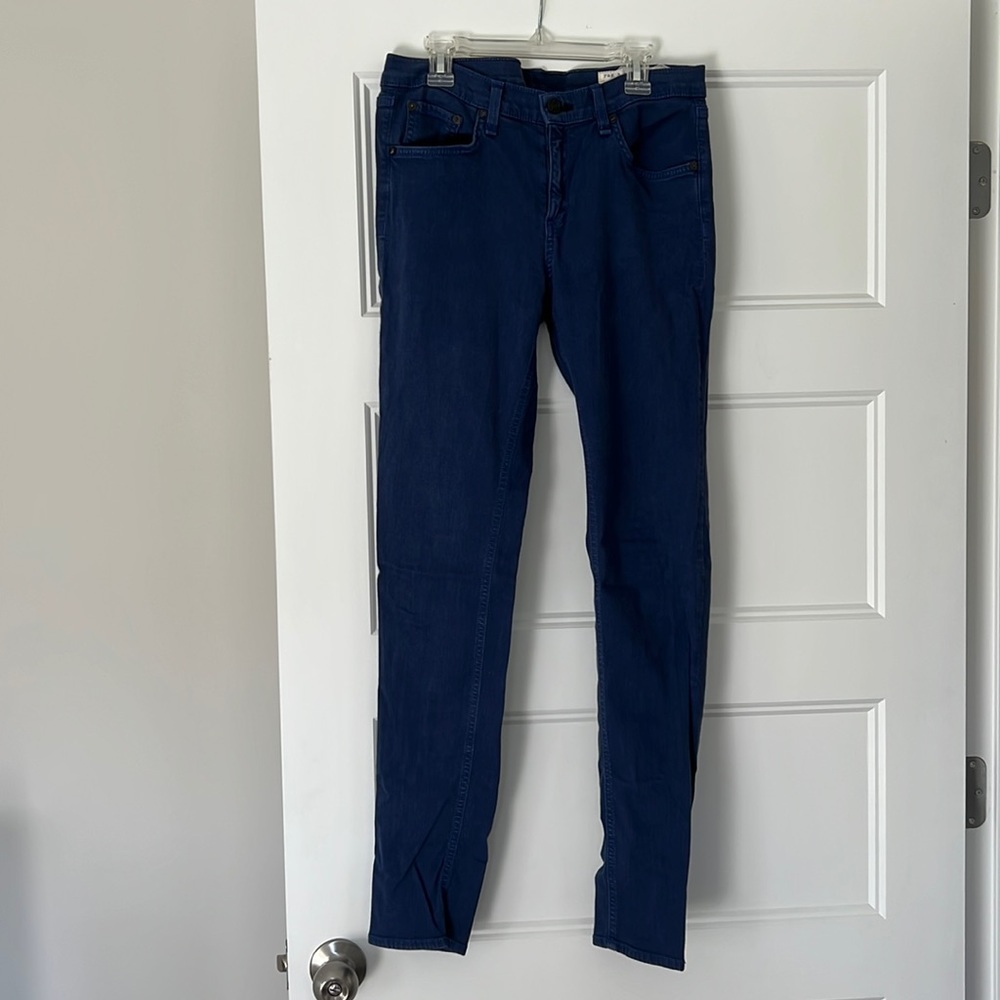 Rag & Bone Maya Blue Skinny Jeans
